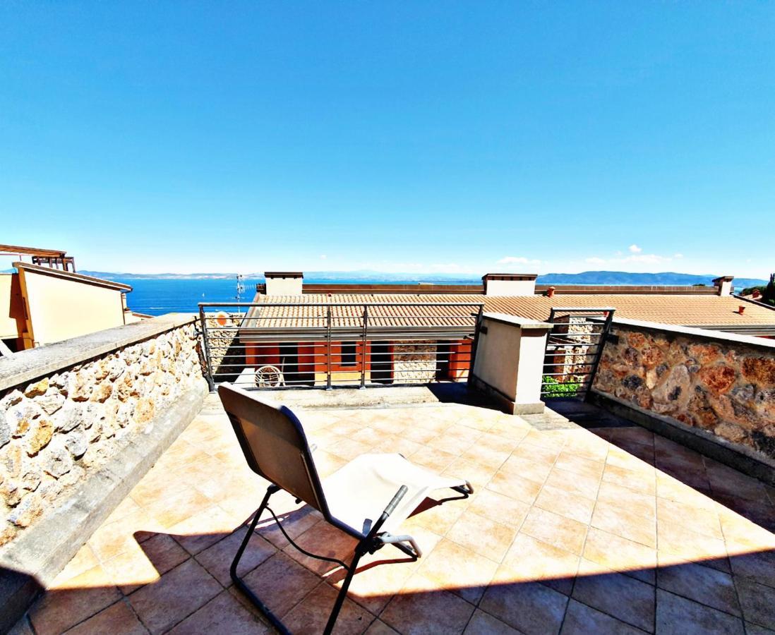 Villa La Terrazza Порто-Санто-Стефано Екстер'єр фото